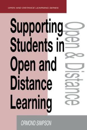 Simpson |  Supporting Students in Online Open and Distance Learning | Buch |  Sack Fachmedien