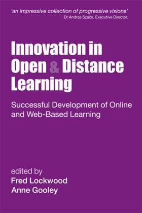 Lockwood / Gooley |  Innovation in Open and Distance Learning | Buch |  Sack Fachmedien