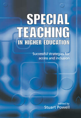 Powell |  Special Teaching in Higher Education | Buch |  Sack Fachmedien