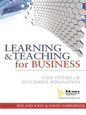 Hawkridge / Kaye |  Learning and Teaching for Business | Buch |  Sack Fachmedien