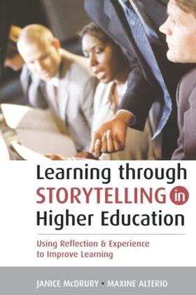 Alterio / McDrury |  Learning Through Storytelling in Higher Education | Buch |  Sack Fachmedien