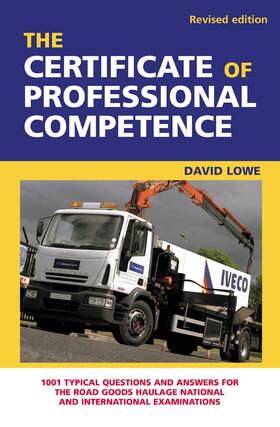 Roobeek / Lowe |  The Certificate of Professional Competence | Buch |  Sack Fachmedien