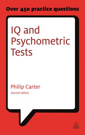 Carter |  IQ and Psychometric Tests | Buch |  Sack Fachmedien