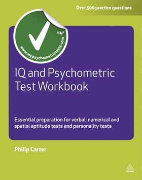 Carter |  IQ and Psychometric Test Workbook | eBook | Sack Fachmedien