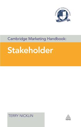 Nicklin |  Cambridge Marketing Handbook: Stakeholder | Buch |  Sack Fachmedien