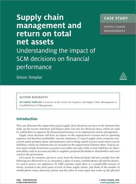 Templar |  Case Study: Supply Chain Management and Return on Total Net Assets | eBook | Sack Fachmedien