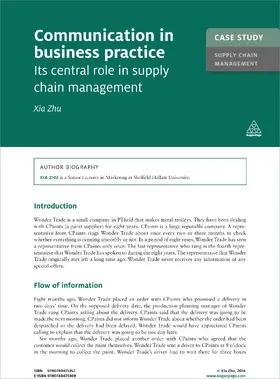 Zhu |  Case Study: Communication in Business Practice | eBook | Sack Fachmedien