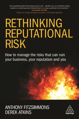 Fitzsimmons / Atkins |  Rethinking Reputational Risk | Buch |  Sack Fachmedien