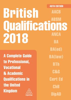 Editorial |  British Qualifications 2018 | Buch |  Sack Fachmedien