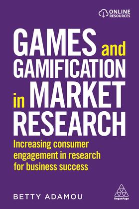 Adamou |  Games and Gamification in Market Research | Buch |  Sack Fachmedien