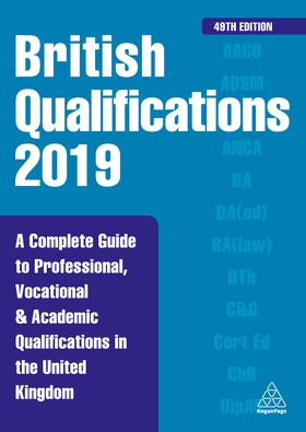 Editorial |  British Qualifications 2019 | Buch |  Sack Fachmedien