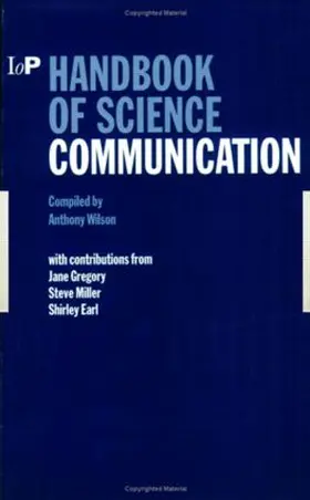 Wilson |  Handbook of Science Communication | Buch |  Sack Fachmedien