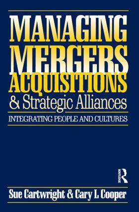 Cartwright / Cooper |  Managing Mergers Acquisitions and Strategic Alliances | Buch |  Sack Fachmedien