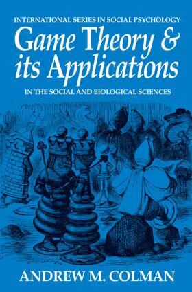 Colman |  Game Theory and its Applications | Buch |  Sack Fachmedien