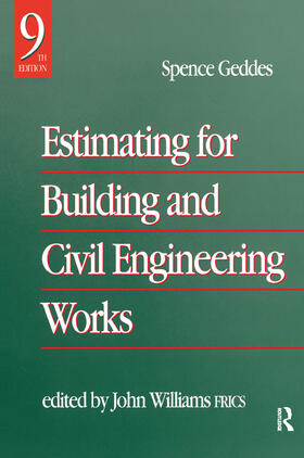 Williams / Gedes |  Estimating for Building & Civil Engineering Work | Buch |  Sack Fachmedien