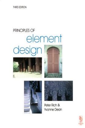 Rich / Dean |  Principles of Element Design | Buch |  Sack Fachmedien