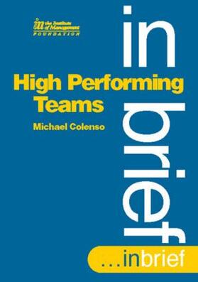 Colenso |  High Performing Teams In Brief | Buch |  Sack Fachmedien