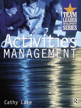 Lake |  Activities Management | Buch |  Sack Fachmedien
