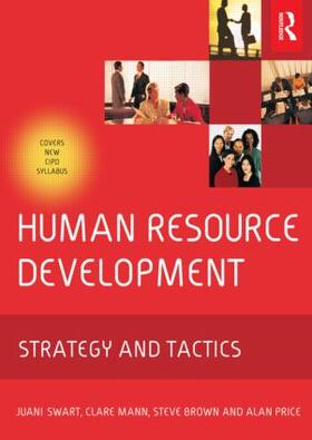 Swart / Mann / Brown |  Human Resource Development | Buch |  Sack Fachmedien