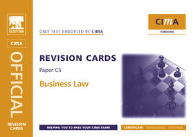 Sagar |  CIMA Revision Cards: Business Law | Buch |  Sack Fachmedien