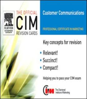 Beamish |  CIM Revision Cards: Customer Communications in Marketing 05/06 | Buch |  Sack Fachmedien