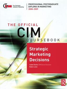 Doole / Lowe |  The Official CIM Coursebook | Buch |  Sack Fachmedien