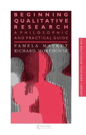 Maykut / Morehouse |  Beginning Qualitative Research | Buch |  Sack Fachmedien