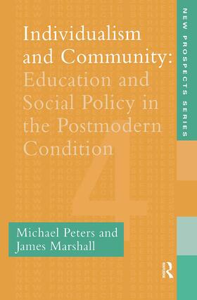 Peters / Marshall |  Individualism And Community | Buch |  Sack Fachmedien