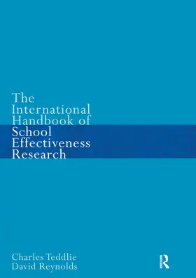 Reynolds / Teddlie |  The International Handbook of School Effectiveness Research | Buch |  Sack Fachmedien