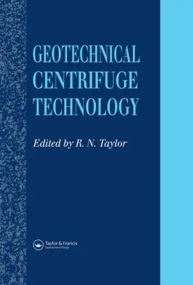 Taylor |  Geotechnical Centrifuge Technology | Buch |  Sack Fachmedien