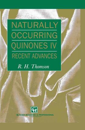 Thomson |  Naturally Occurring Quinones IV | Buch |  Sack Fachmedien