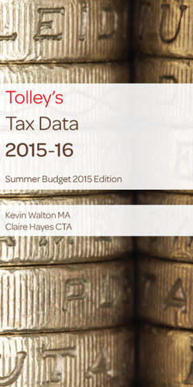 Walton / Hayes |  Tolley's Tax Data | Buch |  Sack Fachmedien