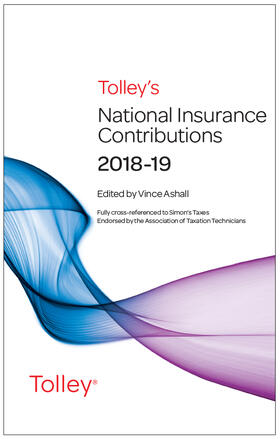 Ashall |  Tolley's National Insurance Contributions 2018-19 Main Annual | Buch |  Sack Fachmedien