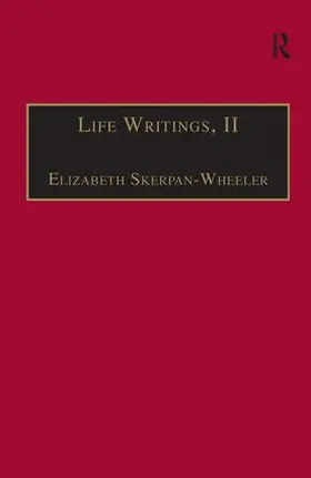 Skerpan-Wheeler |  Life Writings, II | Buch |  Sack Fachmedien