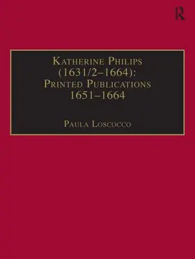 Loscocco |  Katherine Philips (1631/2-1664) | Buch |  Sack Fachmedien