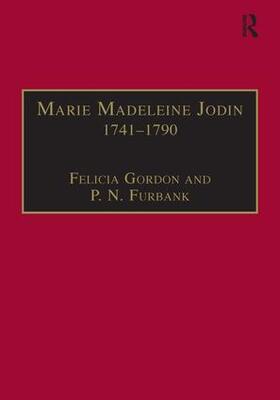 Gordon / Furbank |  Marie Madeleine Jodin 1741-1790 | Buch |  Sack Fachmedien