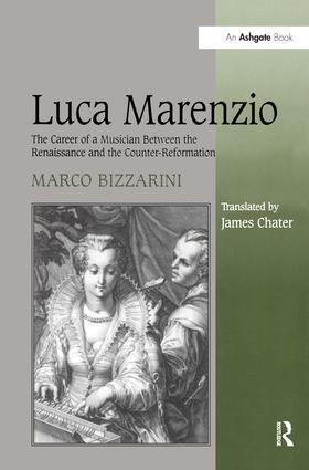 Bizzarini / Chater |  Luca Marenzio | Buch |  Sack Fachmedien