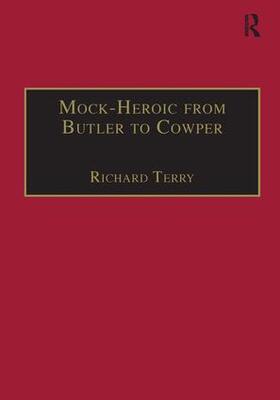 Terry |  Mock-Heroic from Butler to Cowper | Buch |  Sack Fachmedien