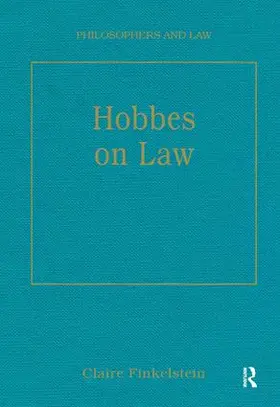 Finkelstein | Hobbes on Law | Buch | 978-0-7546-2178-2 | sack.de