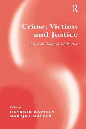 Malsch / Kaptein |  Crime, Victims and Justice | Buch |  Sack Fachmedien