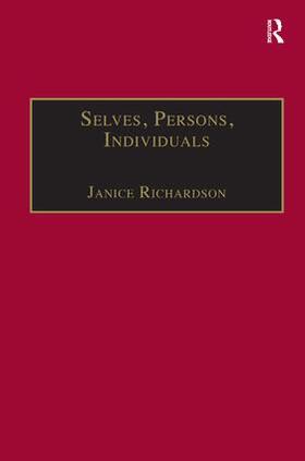Richardson |  Selves, Persons, Individuals | Buch |  Sack Fachmedien