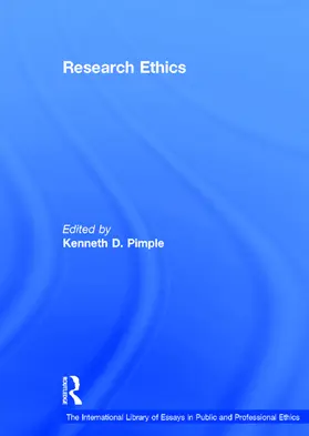 Pimple |  Research Ethics | Buch |  Sack Fachmedien