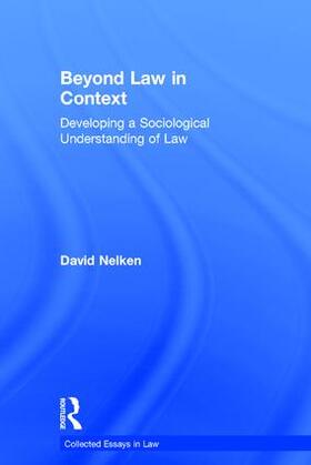 Nelken |  Beyond Law in Context | Buch |  Sack Fachmedien
