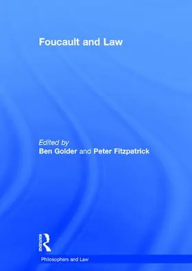 Golder / Fitzpatrick |  Foucault and Law | Buch |  Sack Fachmedien