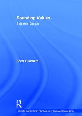 Burnham |  Sounding Values | Buch |  Sack Fachmedien