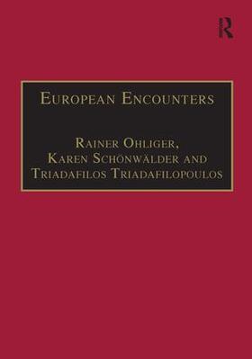 Ohliger / Schonwalder / Schönwälder |  European Encounters | Buch |  Sack Fachmedien