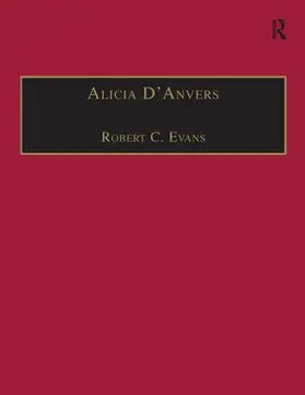 Evans |  Alicia D'Anvers | Buch |  Sack Fachmedien