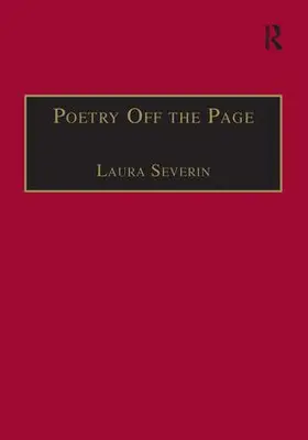 Severin |  Poetry Off the Page | Buch |  Sack Fachmedien