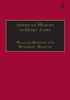 Righter |  American Memory in Henry James | Buch |  Sack Fachmedien