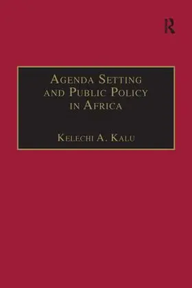 Kalu |  Agenda Setting and Public Policy in Africa | Buch |  Sack Fachmedien